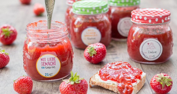 Erdbeer-Rhabarber-Marmelade