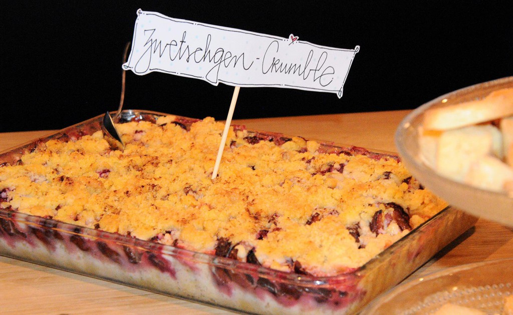 Zwetschgen Crumble