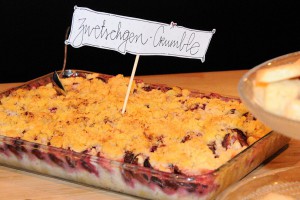 Zwetschgen Crumble