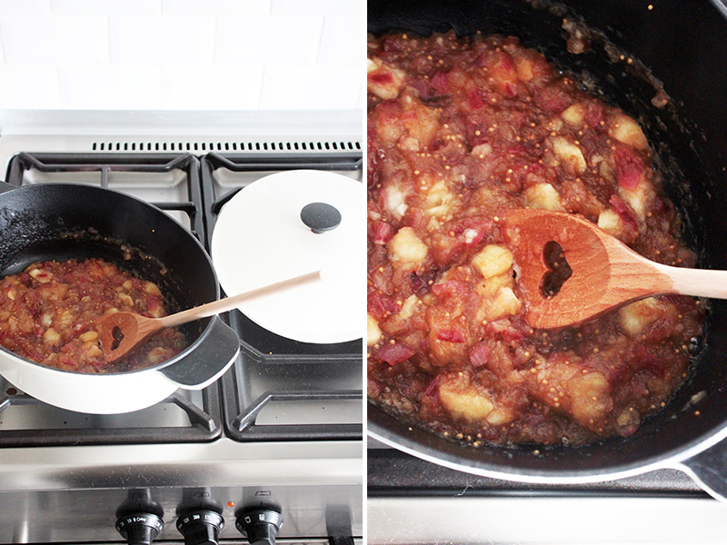 Zubereitung-Apfelchutney