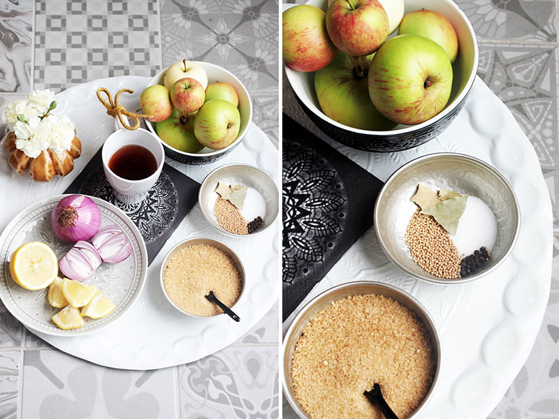 Zutaten-Apfelchutney