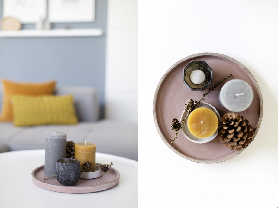 Herbstdeko : Trends und Farben , DEPOT - Schoen bei dir . Dekorieren mit Naturmaterialien