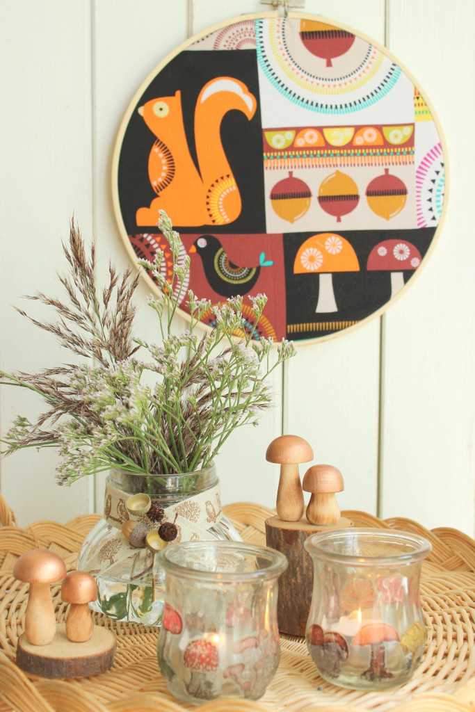 herbstliche Teelichter 1