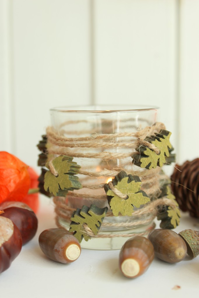 herbstliche Teelichter 6
