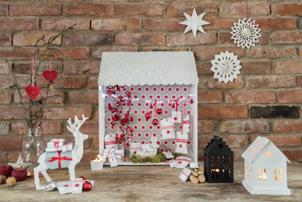 DIY Adventskalender Weihnachtswelt