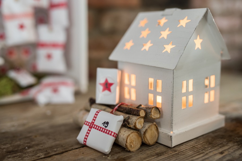 DIY Adventskalender Weihnachtswelt