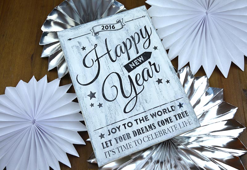 Posting_Silvester_Vintageschild4