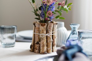 DIY - Tischdeko Idee mit Streudeko