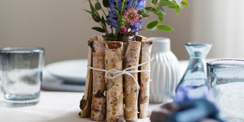 DIY - Tischdeko Idee mit Streudeko