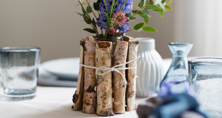 DIY - Tischdeko Idee mit Streudeko