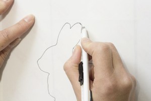 Hasenpopo-Tischlaeufer fuer die Ostertafel (21 von 18)