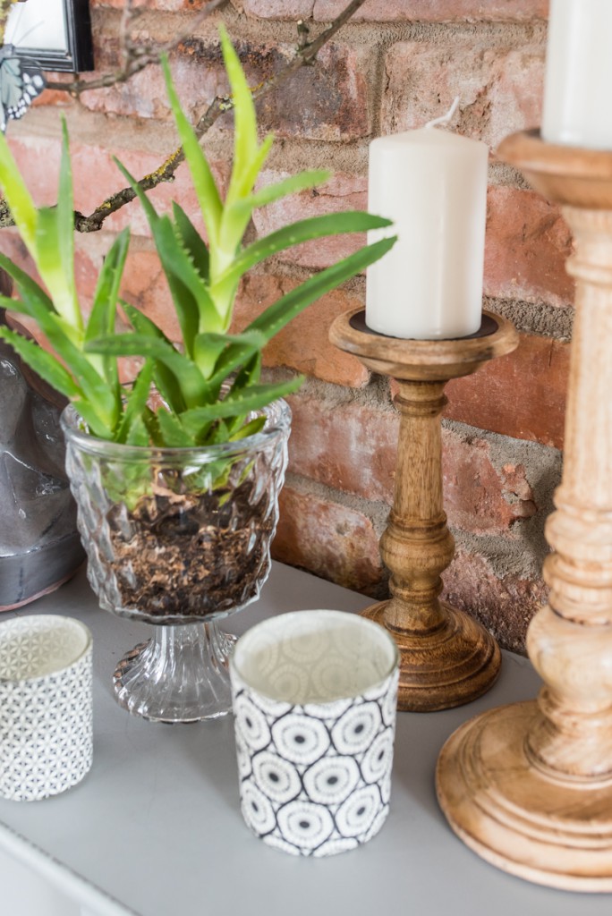 Dekoideen mit der Kaminkonsole von Depot im botanik Look 