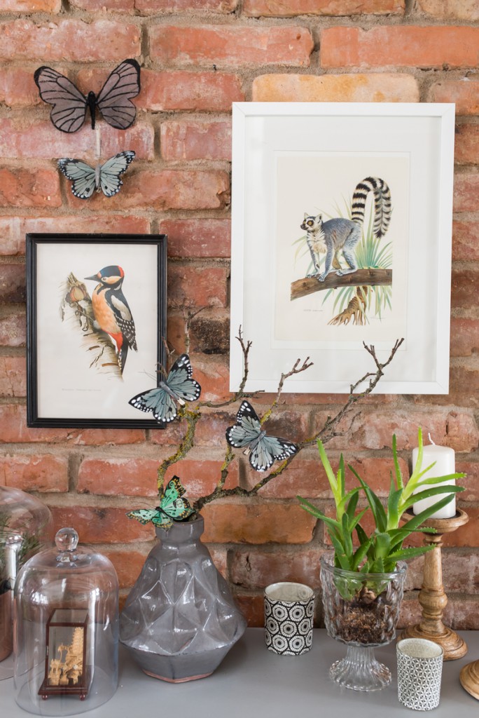 Dekoideen mit der Kaminkonsole von Depot im botanik Look 