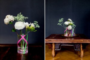 Vasen mit Masking Tape aufpeppen