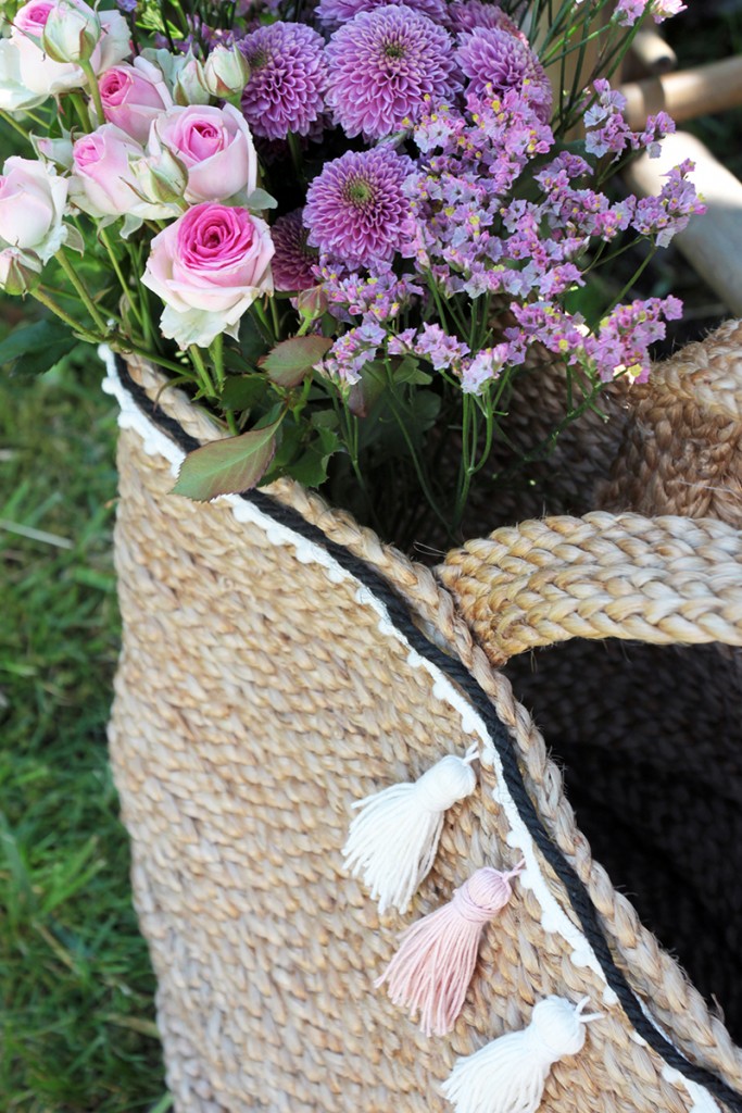 Sommerliche-Korbtasche