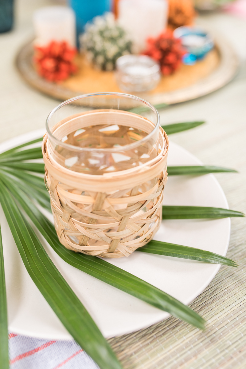 Dekoideen für den Balkon mit orientlischen Mustern und kräftigen Farben