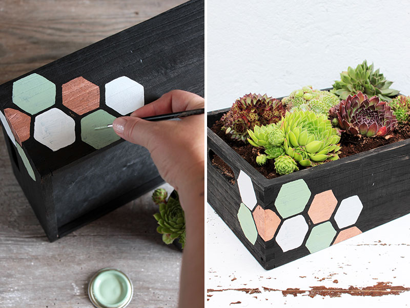 DIY-Blumenkasten-mit-Wabenprint