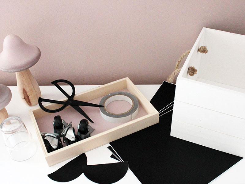 Material-DIY-Spielzeugkiste