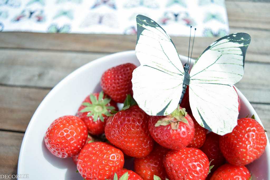 Sommer-Tischdeko Schmetterling-15