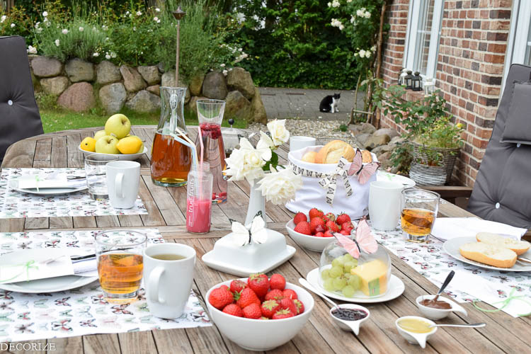 Tischdeko-Schmetterling