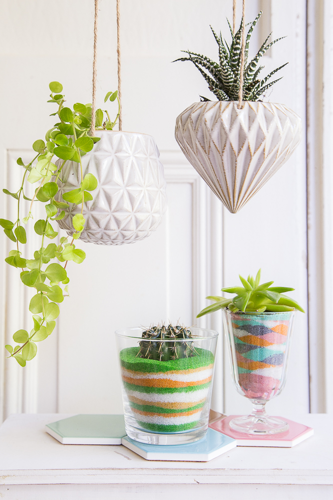 Deko-Sand selberfärben und dekorieren