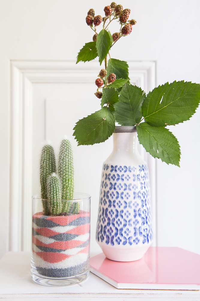 Deko-Sand selberfärben und dekorieren