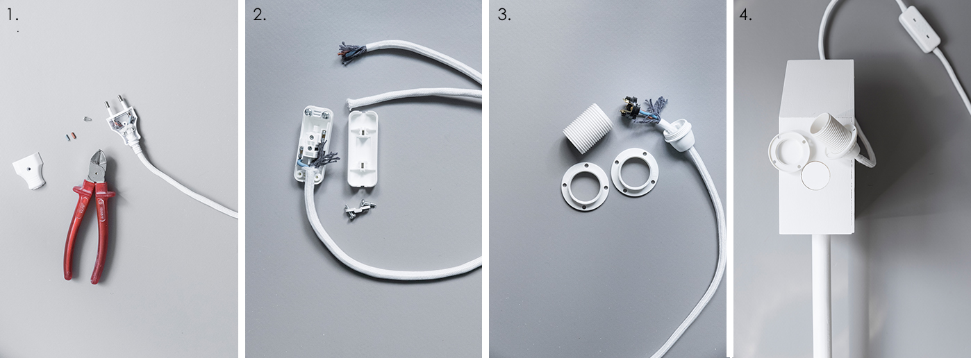 DIY-Lampe - Eine Stehleuchte aus Holz - Anleitung