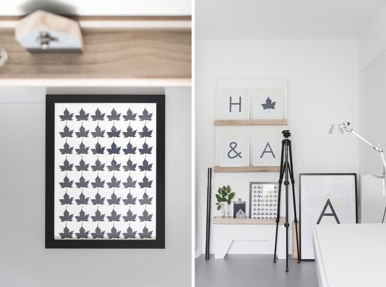 Eine mobile Bilderwand - Tipps und Ideen