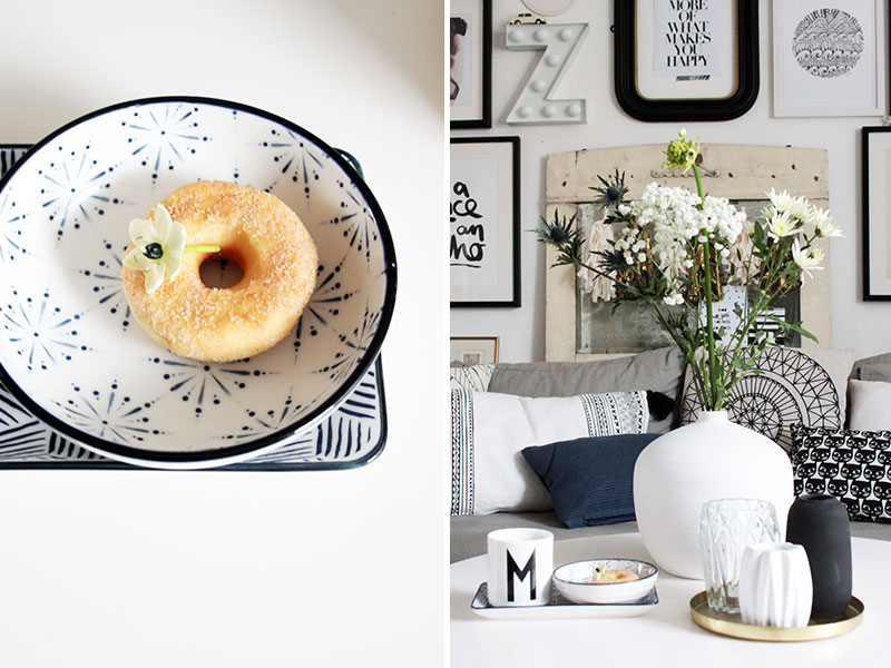 Keramik-in-Blau-Weiß