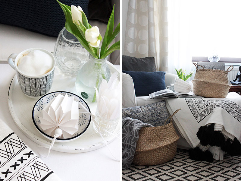 frische-Schlafzimmerdekoration