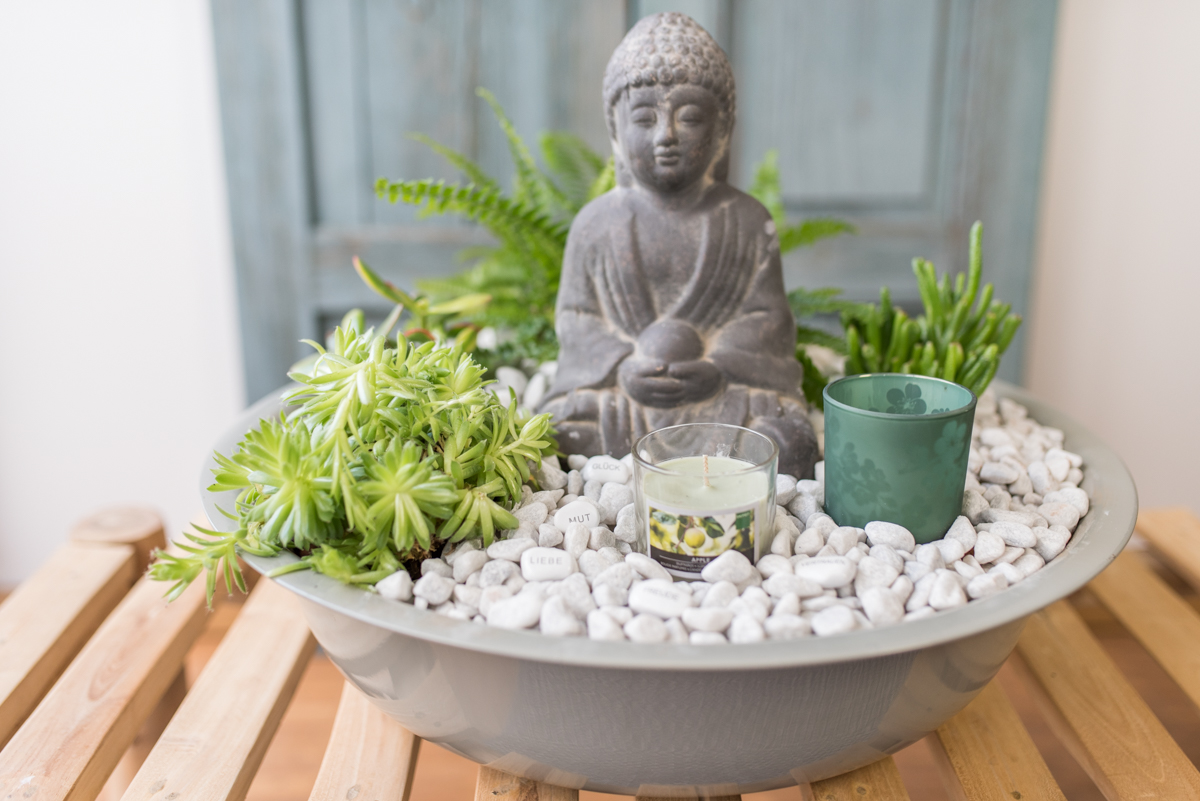 DIY indoor Garten im Asia Look