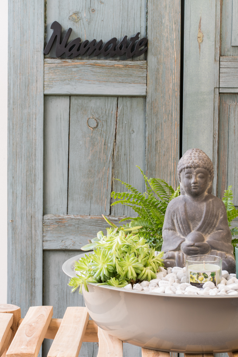 DIY indoor Garten im Asia Look