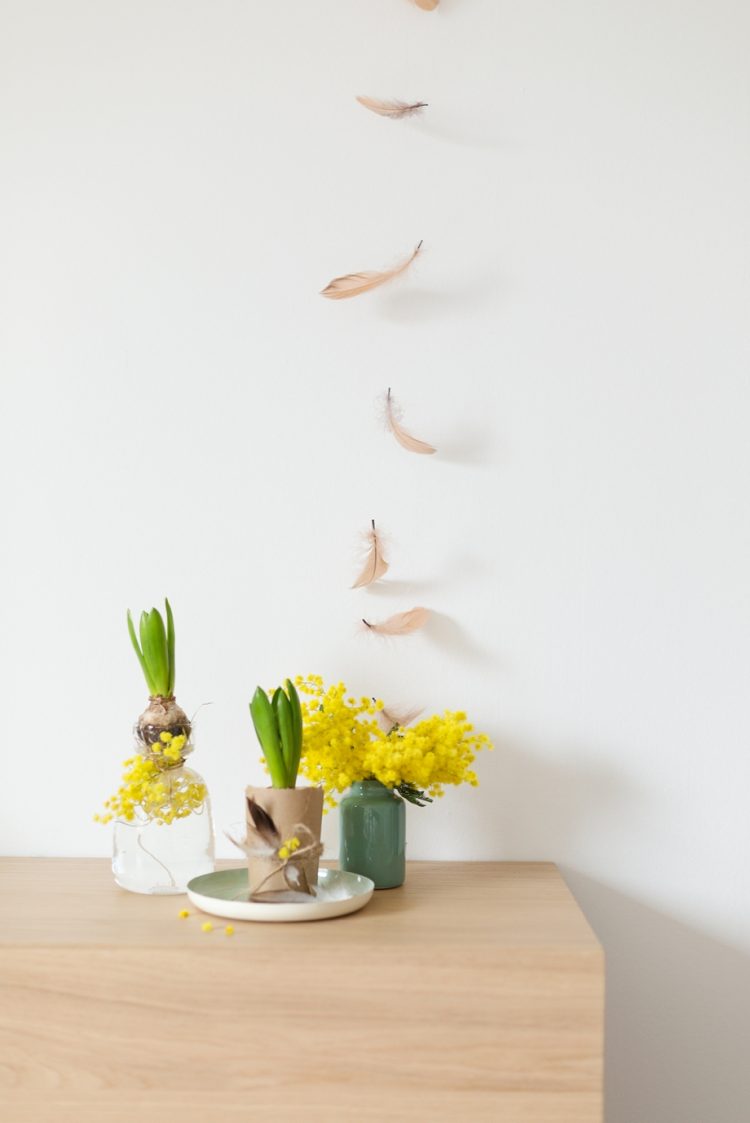 Dekoidee mit Blumenzwiebeln 