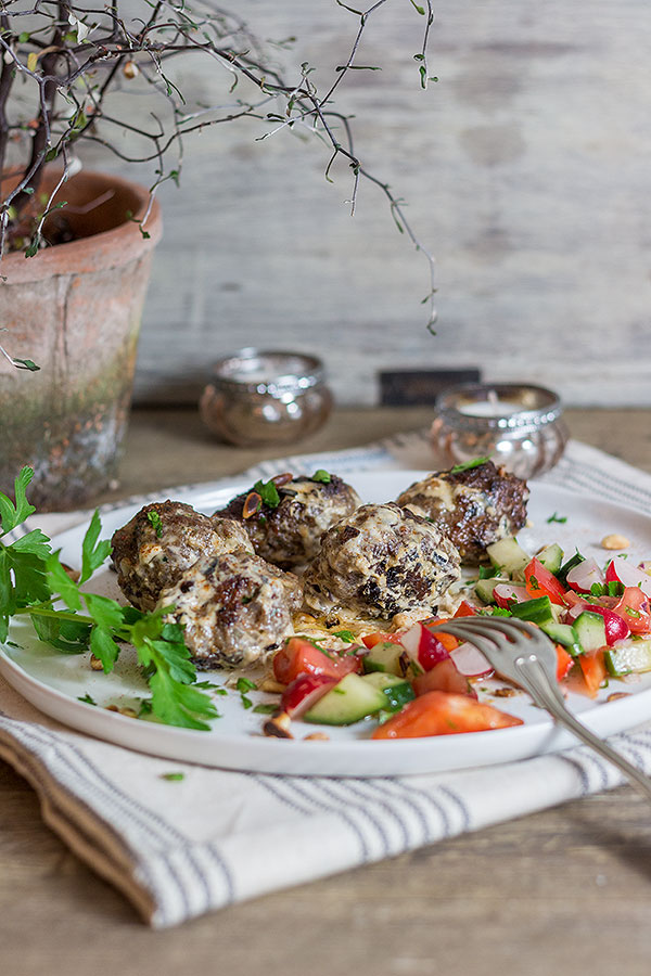 Köfte oder auch Kofta nach einem Rezept von Ottolenghi