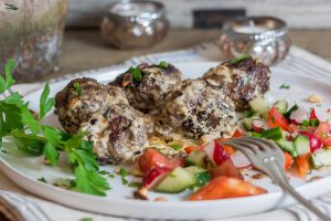 selbstgemachte Köfte nach Ottolenghi