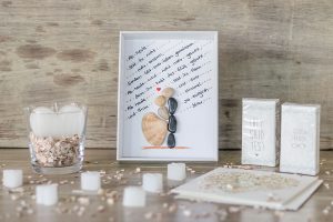 Hochzeitsgeschenk DIY Bilderrahmen