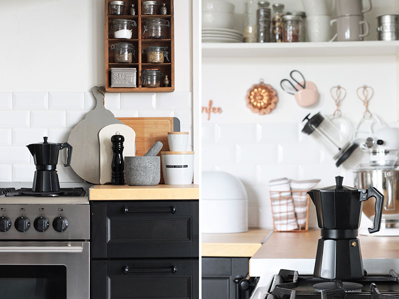 Espressobereiter-in-der-modernen-Küche