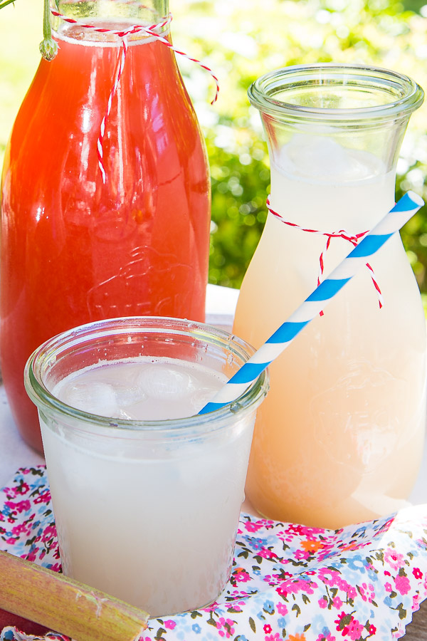 Rhabarbersirup selber machen