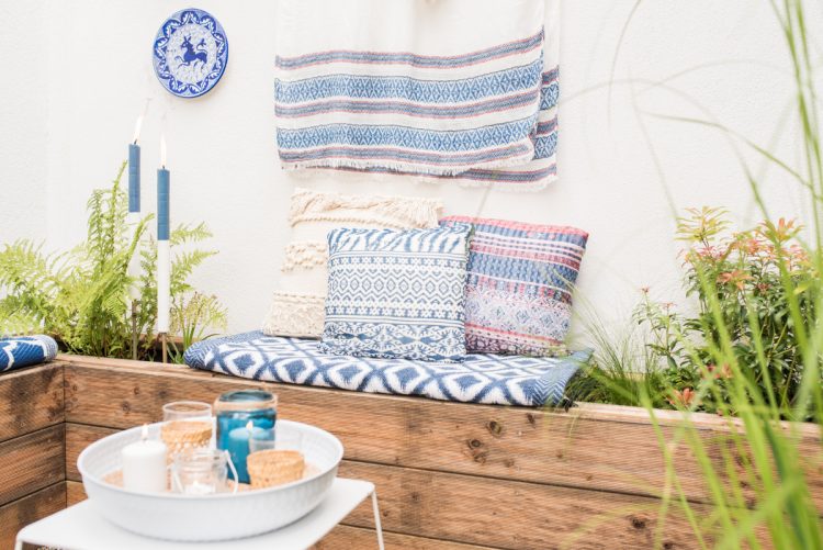 Dekoideen mit Tüchern von DEPOT für dein Garten oder das Wohnzimmer im Sommer
