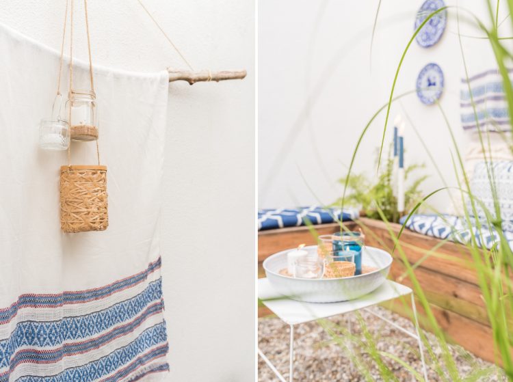 Dekoideen mit Tüchern von DEPOT für dein Garten oder das Wohnzimmer im Sommer