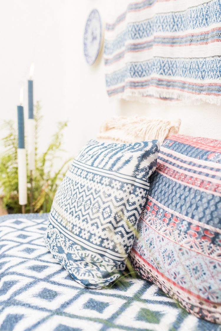 Dekoideen mit Tüchern von DEPOT für dein Garten oder das Wohnzimmer im Sommer