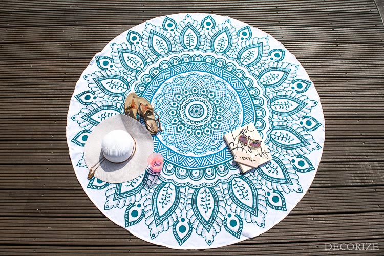 DEPOT Strandtuch Mandala Beach Poncho-2