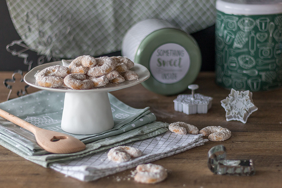 selbst gemachte Vanillekipferl