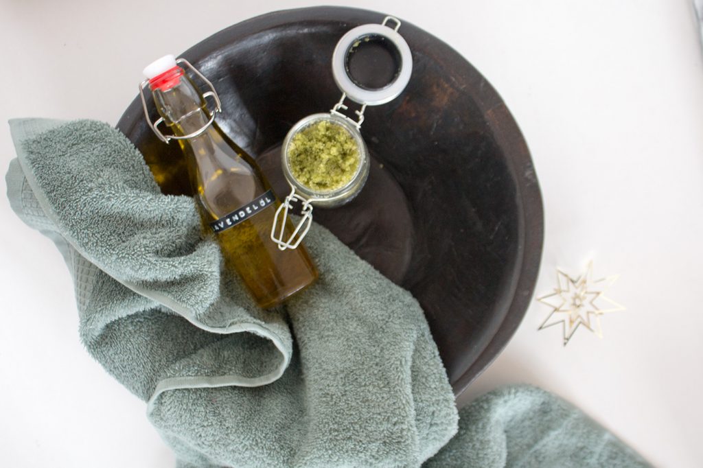 Körperöl und Peeling selber machen ist ganz einfach.