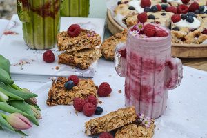 Himbeer-Cheesecake-Smoothie