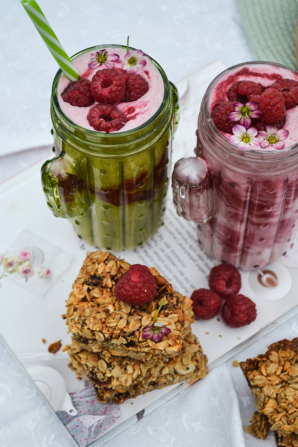 Himbeer-Cheesecake-Smoothie