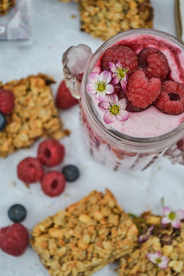 Himbeer-Cheesecake-Smoothie