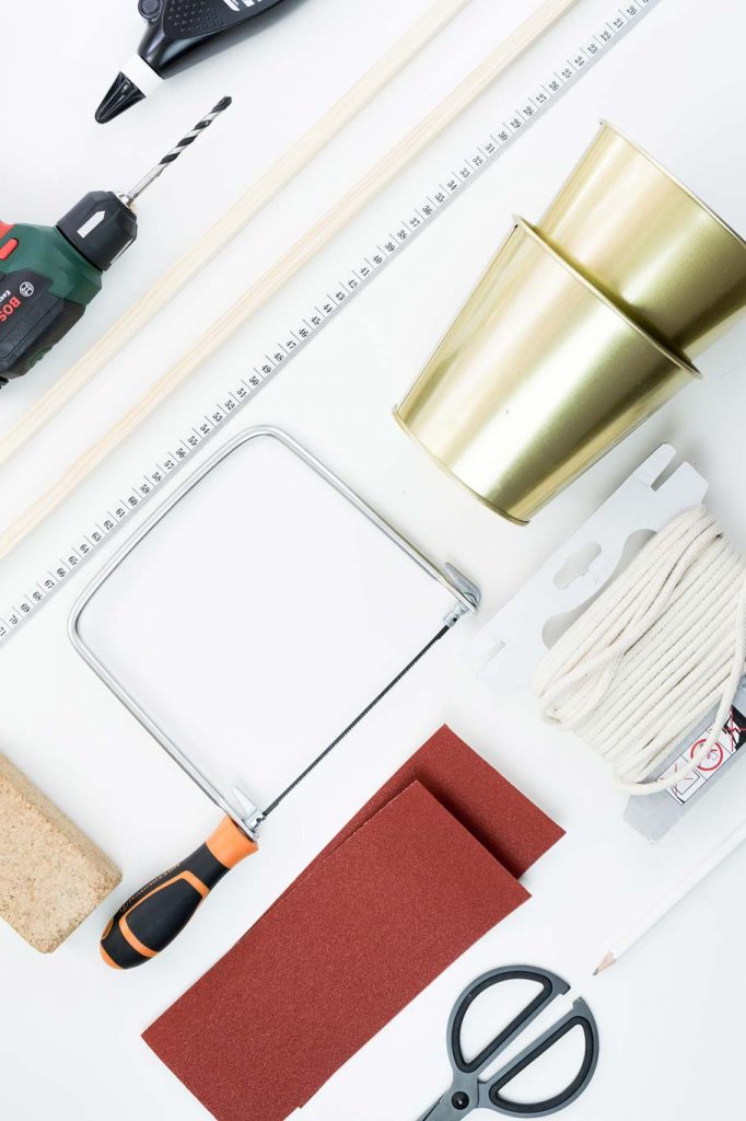 DIY Kräutergarten Material