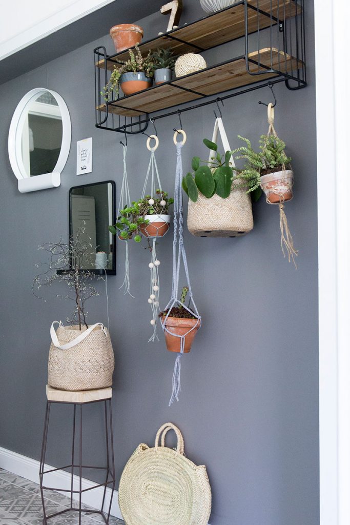 Makramee Blumenampel