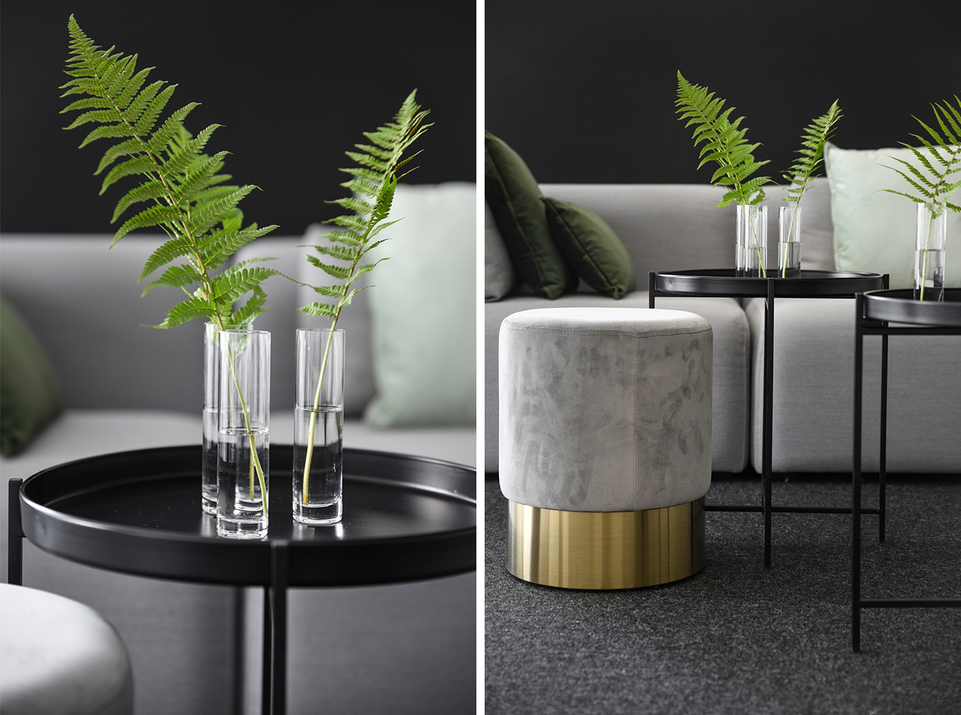 Samt ist Trend - so zieht Glamour in die eigenen vier Wände!